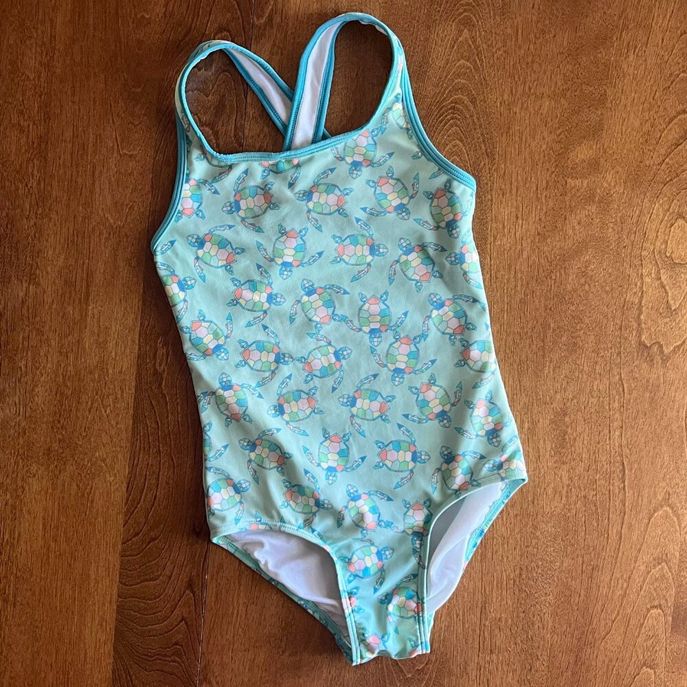 L.L. Bean turtle one-piece swimsuit 8